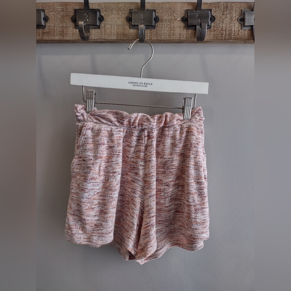 Aerie Soft Lounge Shorts In Orange/Multi Size XS - Picture 5 of 5